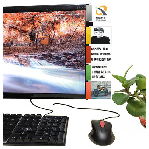 可移胶磁性背胶便签夹子备忘夹