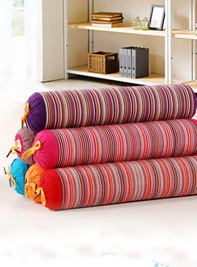 特价老粗布枕头老粗布颈椎枕糖果枕护颈枕头美容拓客引流礼品赠品