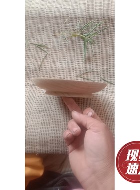 木胎盘子大漆漆器托盘漆艺板彩绘漆画胚金缮微瑕diy果盘订制新品