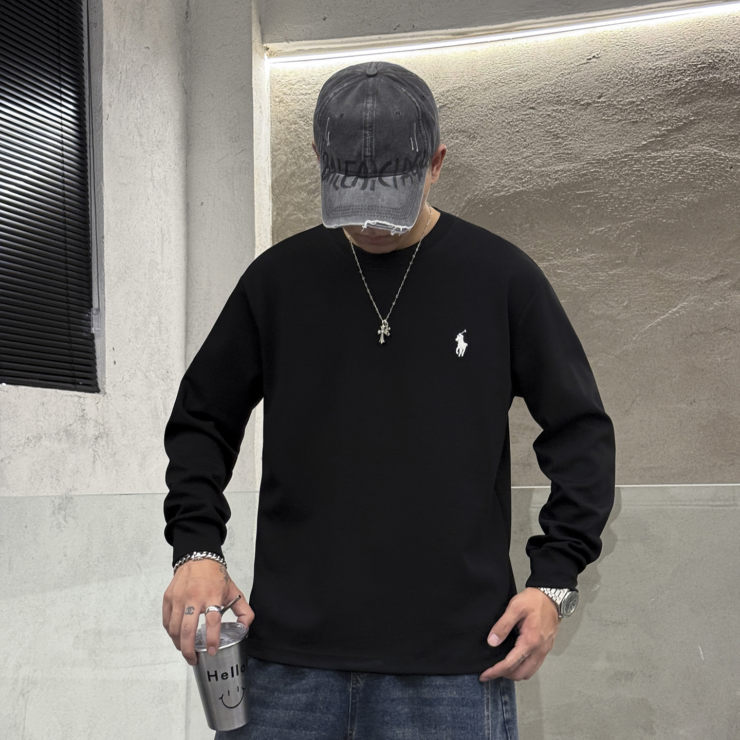 秋款潮流新款百搭基础款卫衣