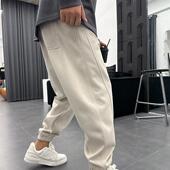 休闲裤 青年新款 裤 25春季 男潮牌水洗渐变色净版 小脚裤 基础微弹长裤