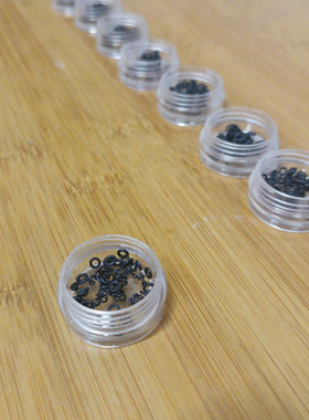 手表把头防水圈 表把防水圈 10种型号混装共100个O令oring