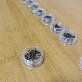 手表把头防水圈 表把防水圈 10种型号混装共100个O令oring