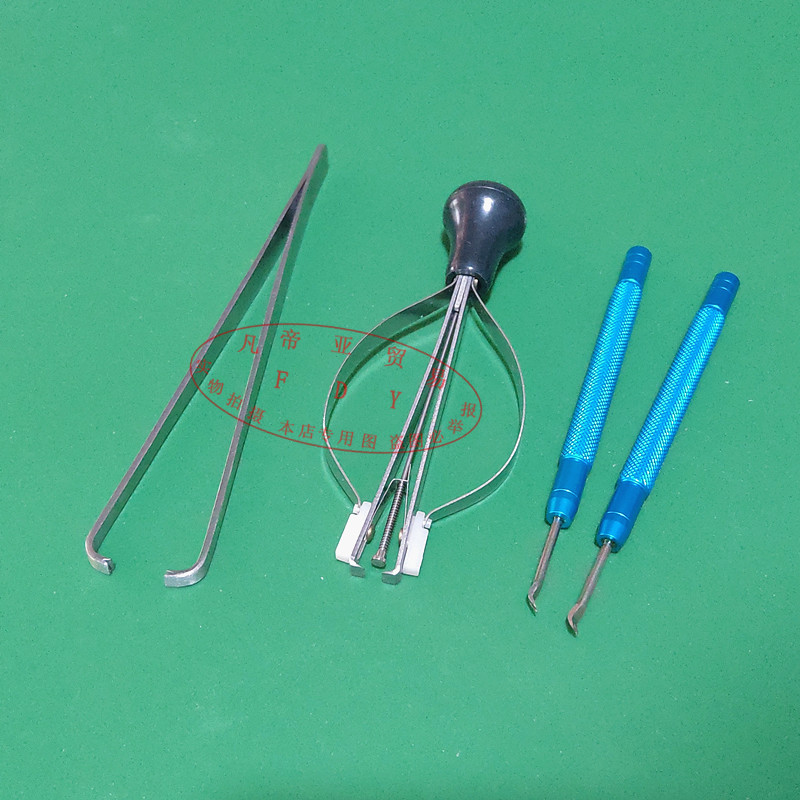 修表起针钳 拔取表针工具 手表夹针器 拆取表针起针铲 夹秒针镊子