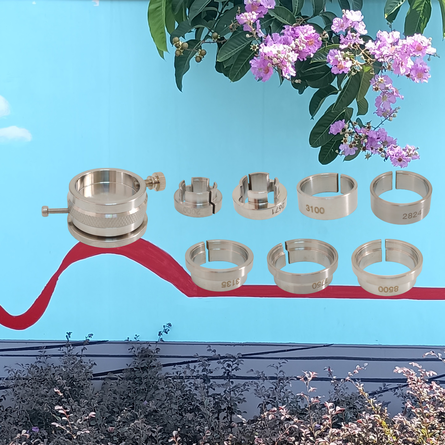 修表机芯固定座全钢旋转底