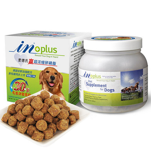 in卵磷脂美国in狗狗美毛粉泰迪犬
