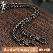 小ck包链肩带斜挎替换包包链子背包肩带单买枪色包带金属链条配件