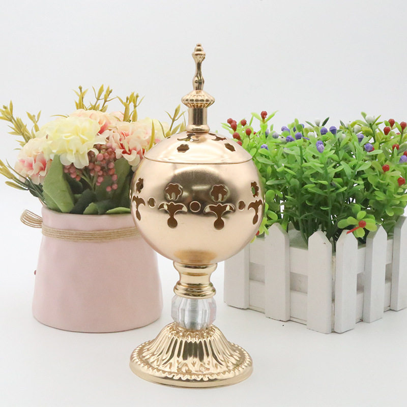 欧式时尚香炉装饰摆件 创意家用文艺香薰炉摆件 多规格熏香炉,金属材料及制品,其他金属制品,淘宝优惠券,粉丝福利购,淘宝优惠卷