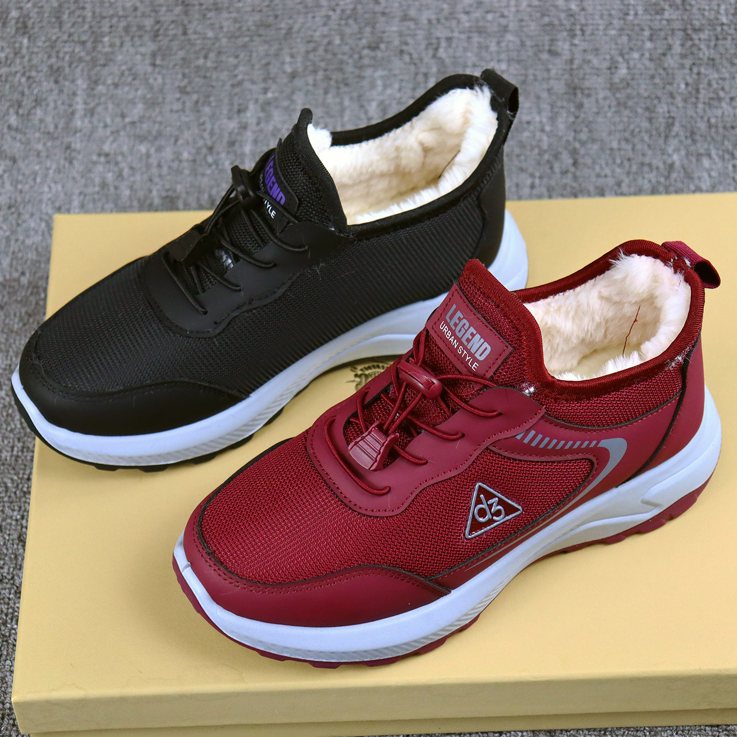 冬季新款加绒保暖中老年妈妈棉鞋