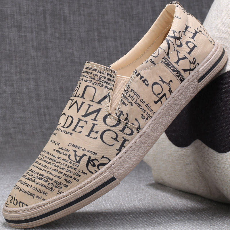 网红男士潮牌小众设计感帆布鞋