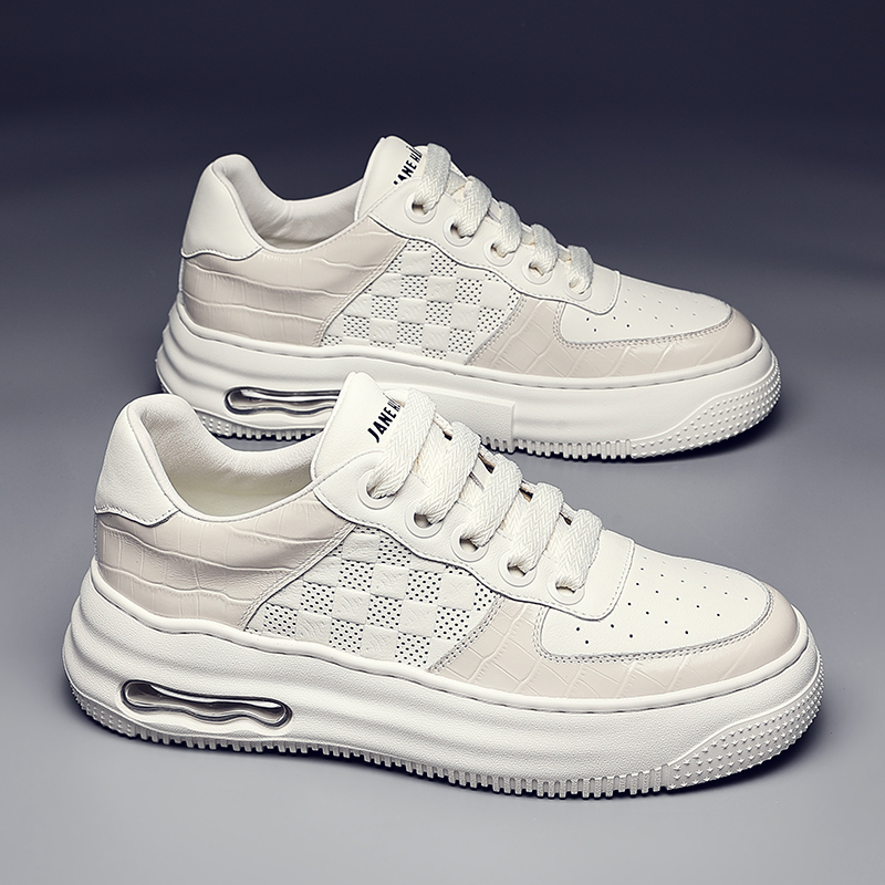 透气运动百搭气垫板鞋