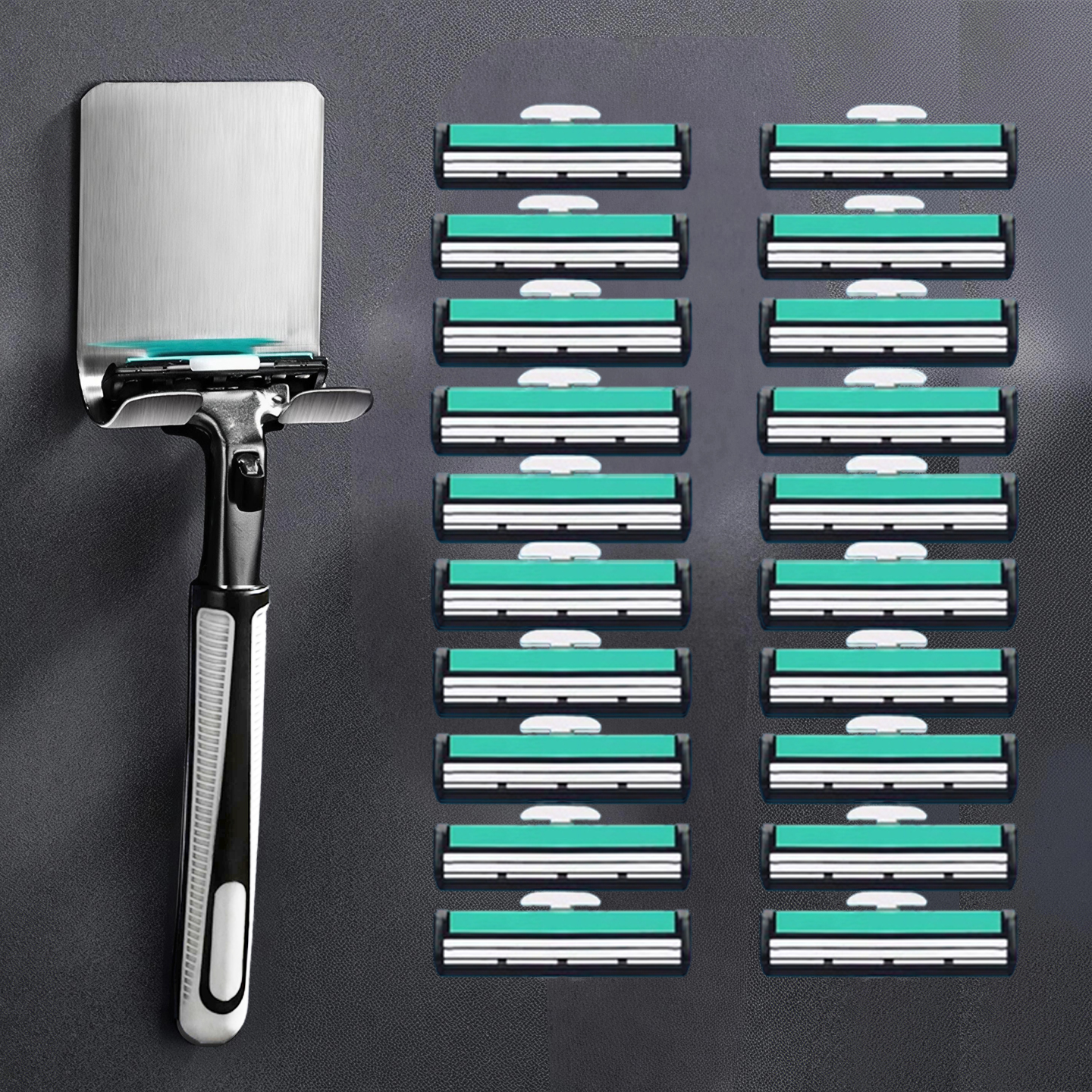 吉利正品手动剃须刀双层刀片