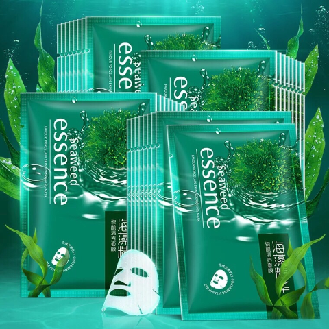 30片御泥坊海藻面膜美白补水祛痘印祛斑去黑头抗衰老男女学生孕妇