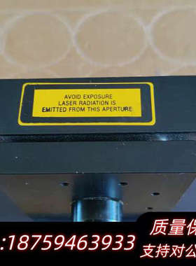 激光器，Class 2级别，带黄色警示标签。黑色金属，成.询价