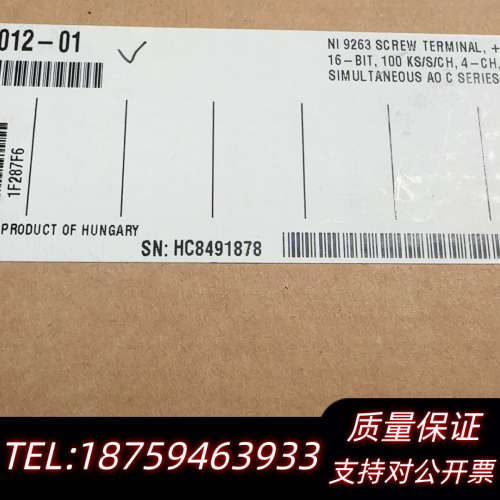 NI 9263模块 16位模拟输出 4通道 ，，议价.询价
