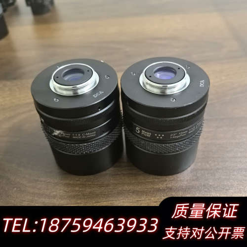 OPTART工业C口镜头，12mm 1:1.8 2/3