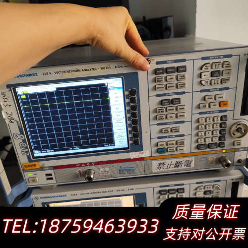 罗德与施瓦茨ZVB8网络分析仪处理，可租，可售，.询价