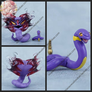 宠物小精灵动漫周边摆件XO阿伯蛇阿柏怪模型手办阿波怪进化组雕像