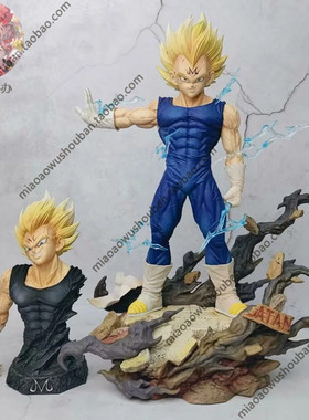 七龙珠动漫模型hero belief HB魔化贝吉塔+胸像GK手办二次元雕像