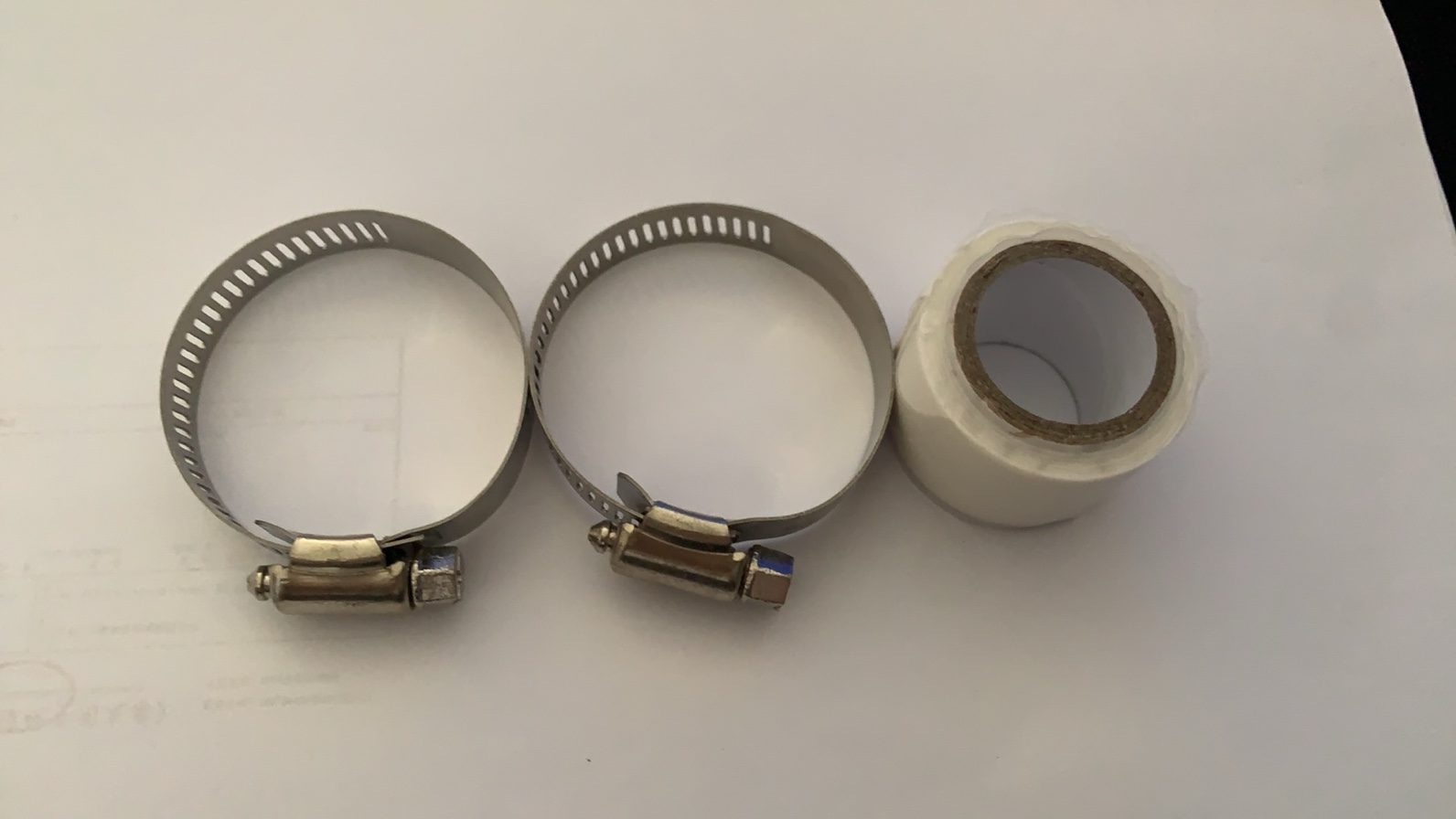 水管堵漏胶带卡箍套装铁管pvc管漏水止漏胶带卡箍管夹具防水堵漏