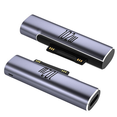 适用type-c母转微软surface转接头102w 用于pro345678笔记本book3