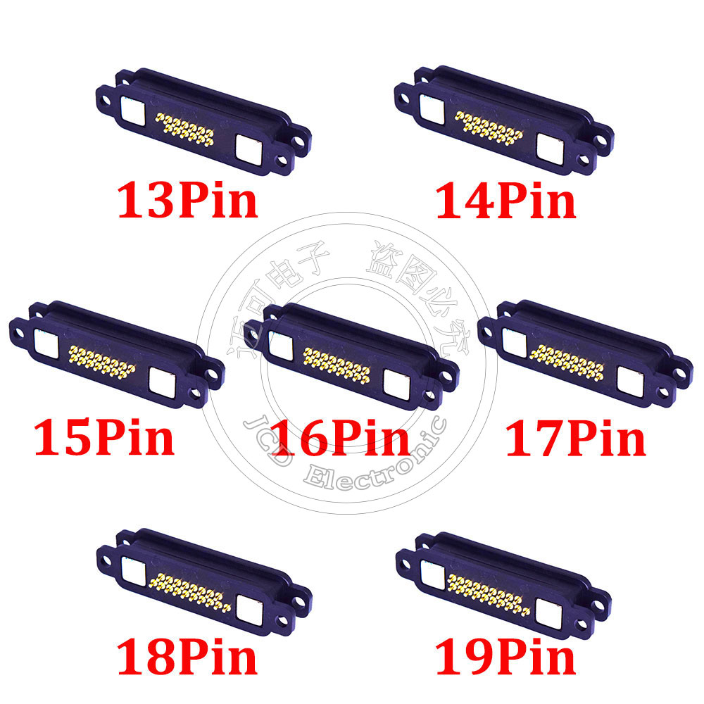 13-20Pin带螺丝定位磁吸连接器