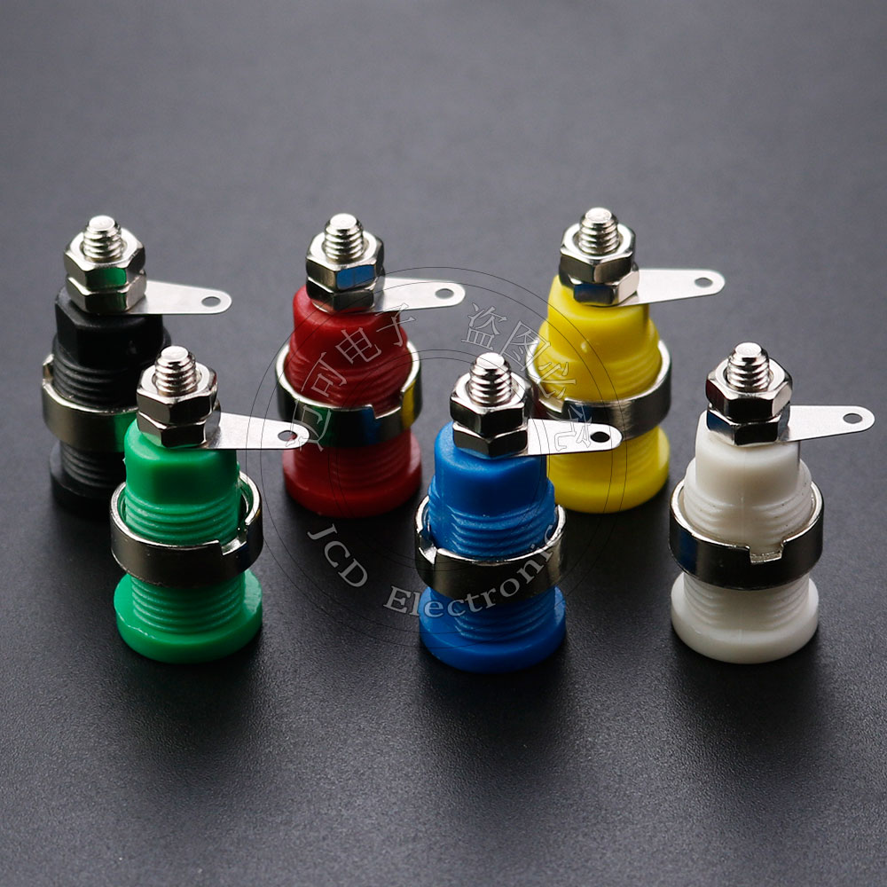 4mm香蕉插座面板测试插头接线柱