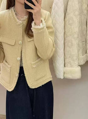 【福利】QIQI绮绮家~羽绒小香外套57878【杭州奥瑾】#11-27