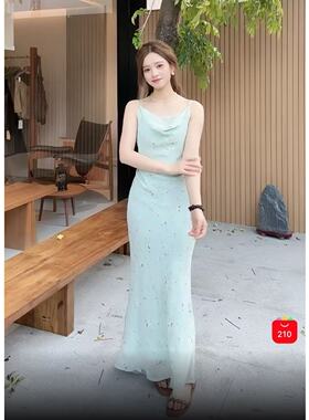 QIQI绮绮家~吊带连衣裙17569【DIGM】#3-14