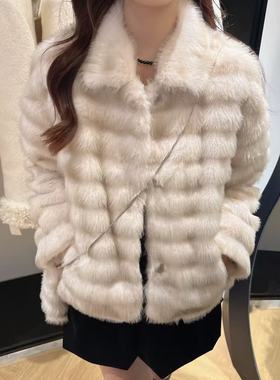 【福利】QIQI绮绮家~夹羽绒毛毛厚外套33985【杭州奥瑾】#11-27