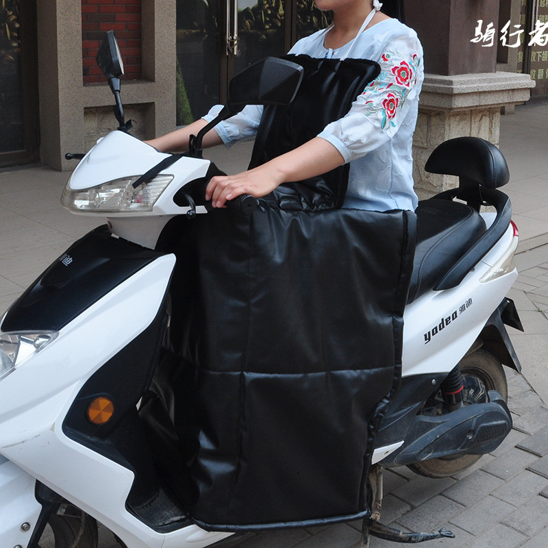 小型摩托加绒皮分体式新款电动车