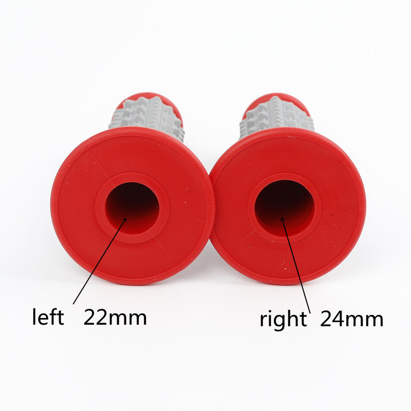 오프로드 오토바이 핸들 바 고무 대형 입자 미끄럼 방지 핸들 바 커버 BOSSIER M5 CHEETAH THIEF 수정 액세서리