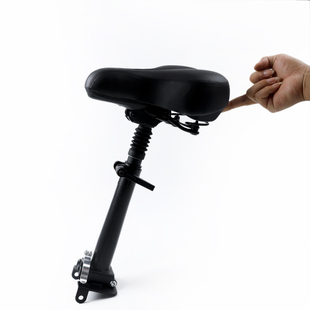 希洛普电动滑板车Q8新款座椅杆底座代驾铝杆改装配件坐垫管十寸车