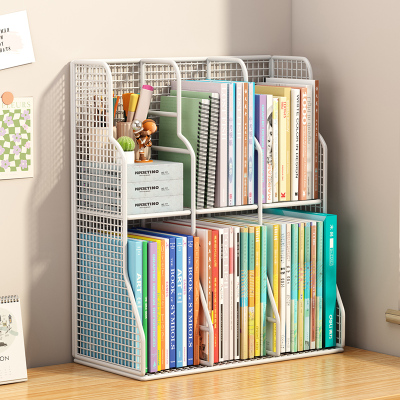 书立架书架桌面置物架一体