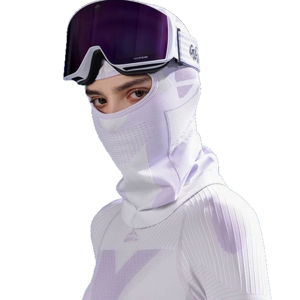 冬季骑行保暖头套男女电动车摩托车防风面罩滑雪头盔内衬脖套实用