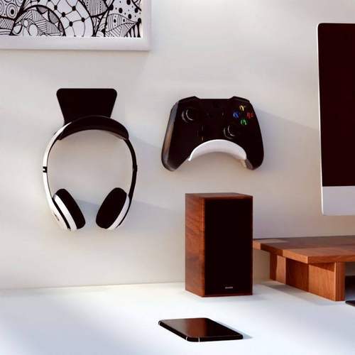 免打孔电脑耳机支架头戴式