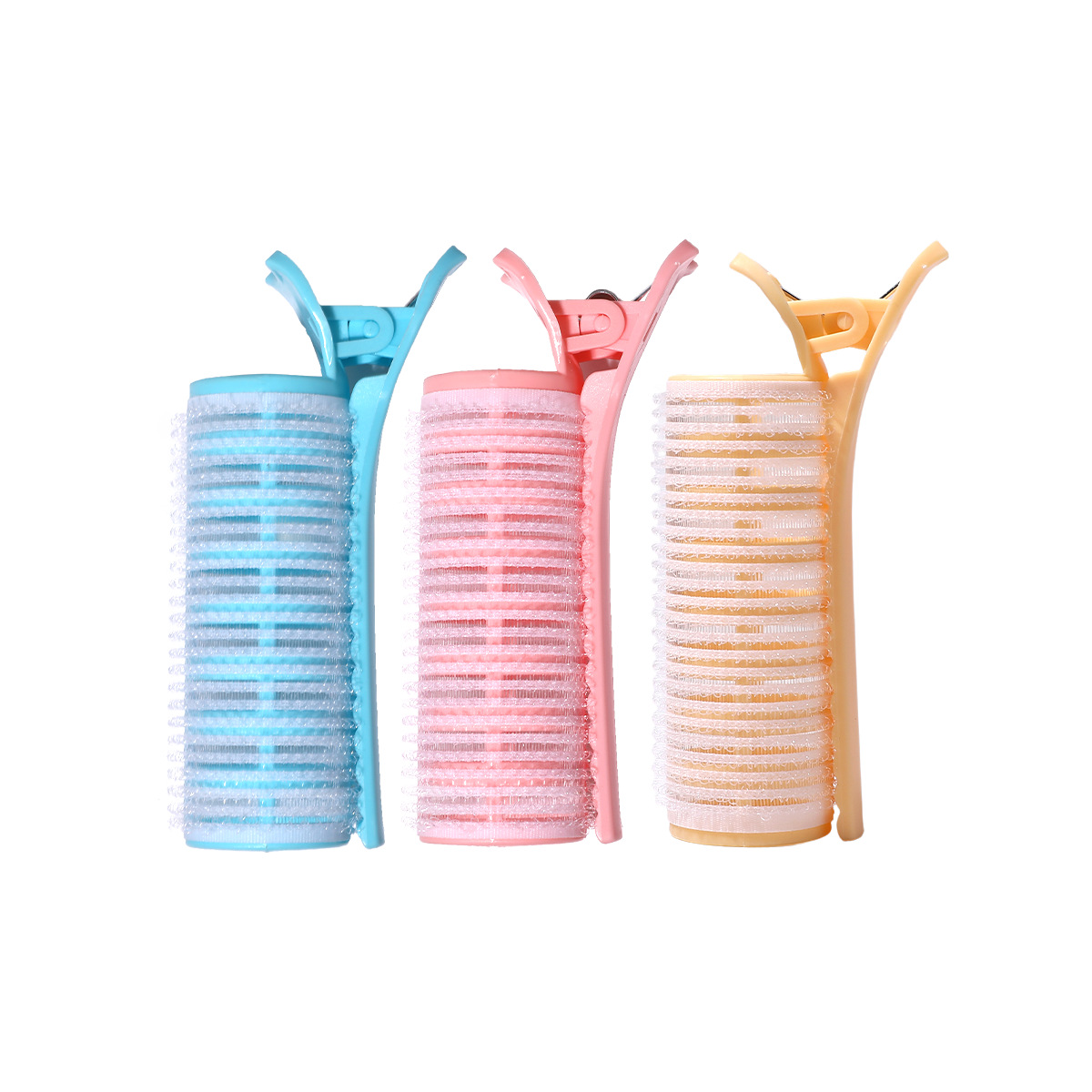 八字空气刘海卷发筒高颅顶蓬松夹定型神器懒人前额发夹女头饰实用