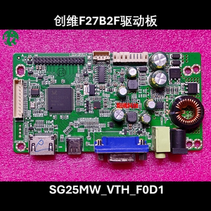 原装 创维F27B2F驱动板 SG25MW_VTH_F0D1 主板 TYPE-C 电源板主板