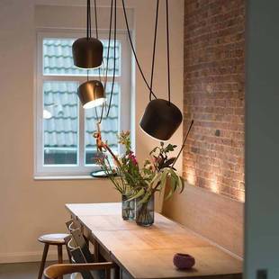 中山工厂极简意大利Flos Aim吊灯设计师创意小鼓客厅灯餐厅悬挂