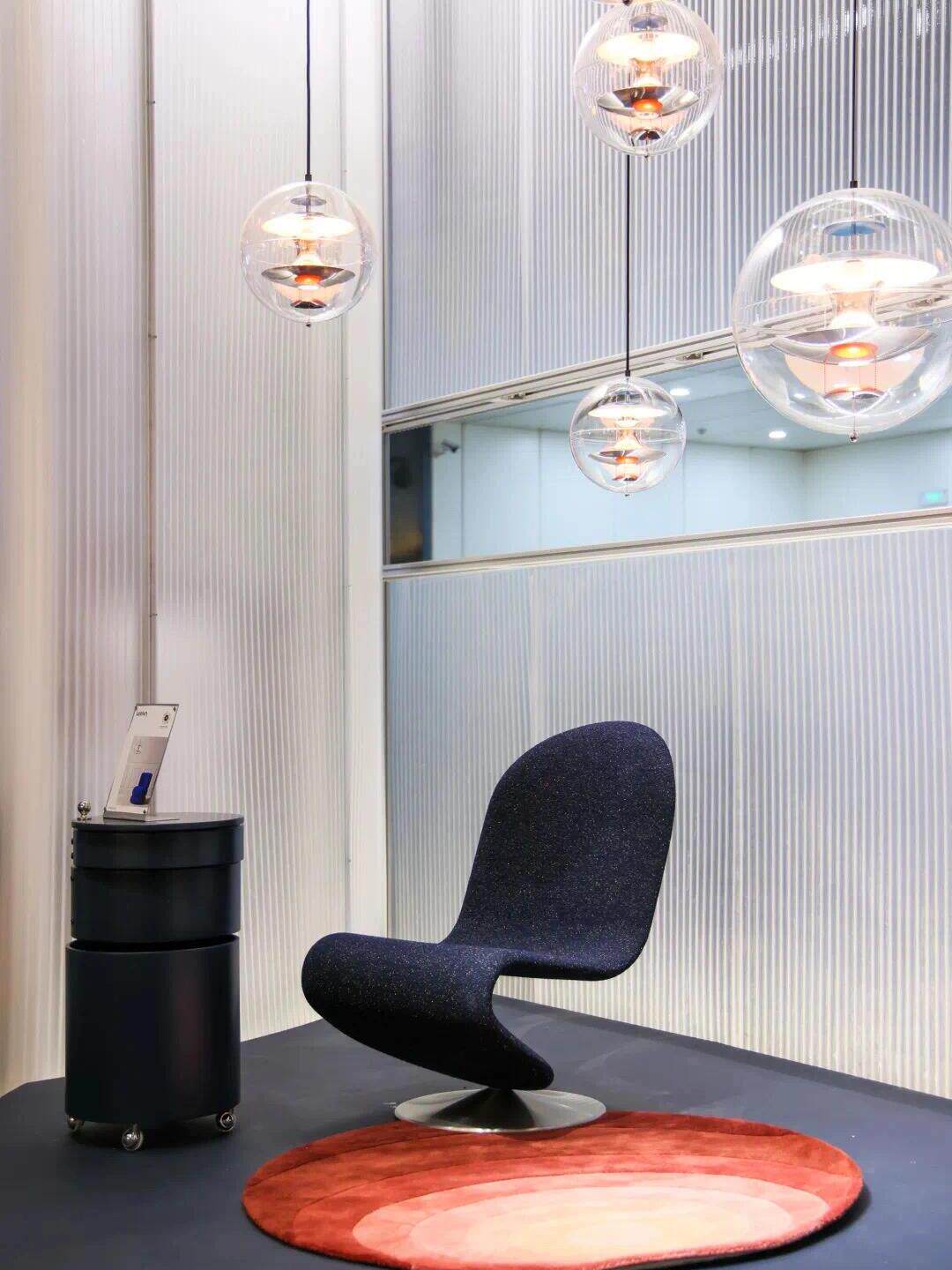 S-Shaped Designer Chair with Snake-Shaped Backrest - Taobao product photo 4