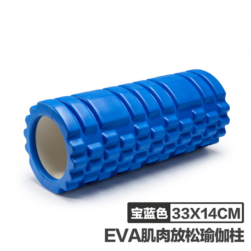 厂家直供VA经典款环保PVC内管健身柱滚筒放松按棒瑜伽柱一件发