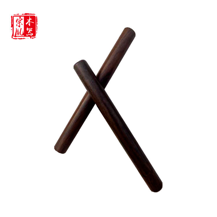 黑檀木面杖鸡翅木擀面杖木质擀面棍压面棍饺子皮馄饨皮专用