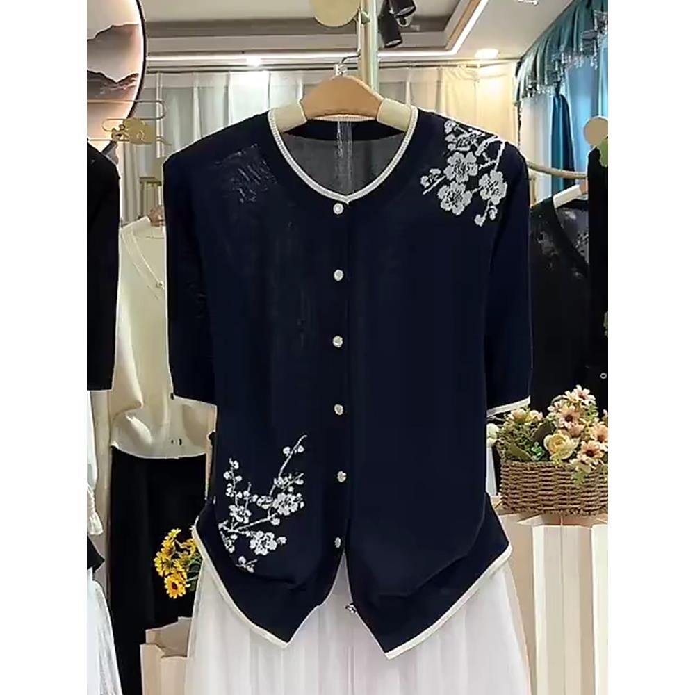 2025年夏季新款大码女装短