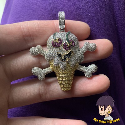 PharrellWilliams冰淇淋吊坠项