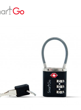 香港SmartGo Duo Lock 密码锁行李箱挂锁安全防盗锁托运TSA海关锁