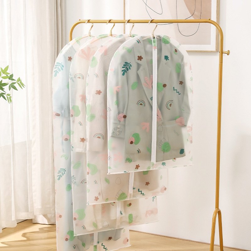 工厂peva衣服套平面衣服防尘罩拉链防尘防潮衣物收纳袋居家,收纳整理,大衣/西服罩,淘宝优惠券,粉丝福利购,淘宝优惠卷