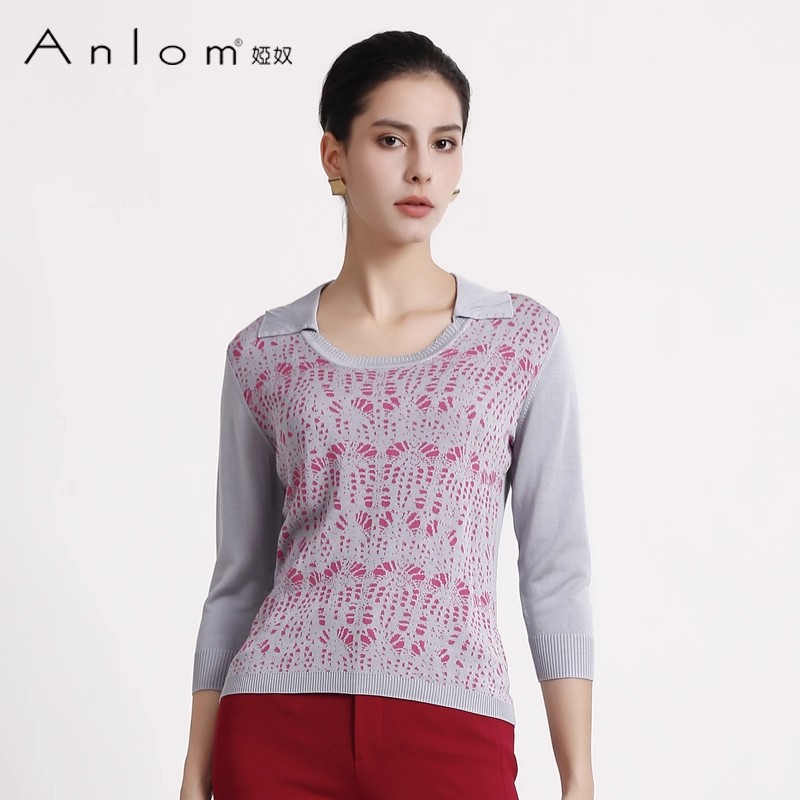 女修身衫秋季新款针织上衣