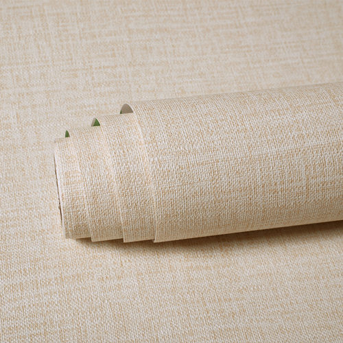 简约纯色自粘不透底色墙纸加厚防水素色客厅卧室教室壁纸墙贴