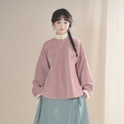 汉墨记暖呼呼立领加绒弓袋袖内搭