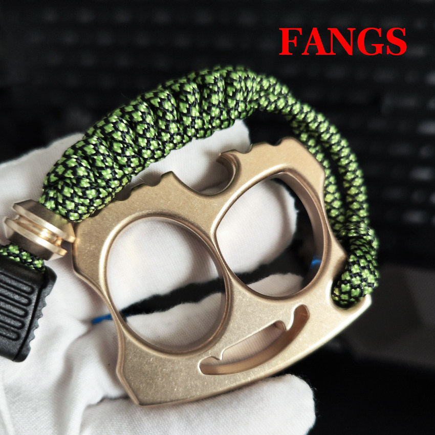 范瑟(FANGS)开瓶器指虎CNC个性启瓶器瓶起双指扣自卫黄铜石洗 edc